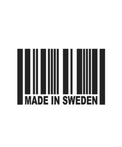 Made in Sweden, barcode