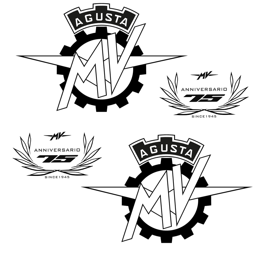 MV Agusta Anniversario stickerset