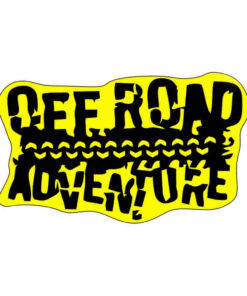 offroad adventure sticker