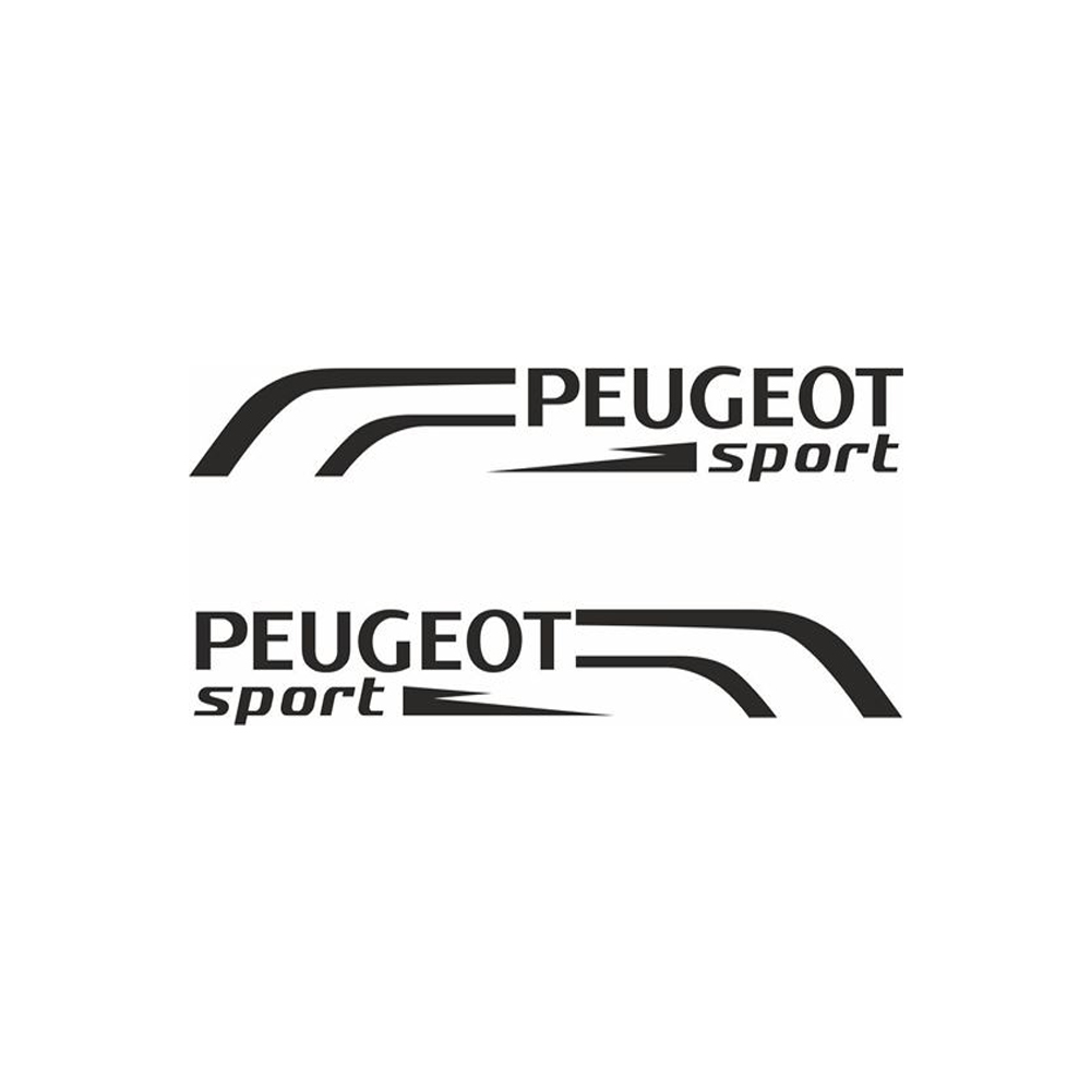 Peugeot sport stickerset
