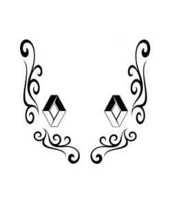 Renault truck raamstickers no. 1