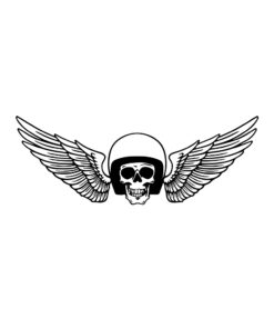 Skull wings