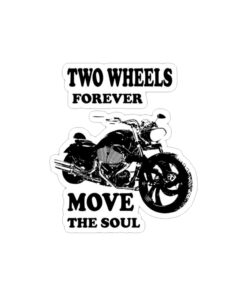Two wheels move the soul