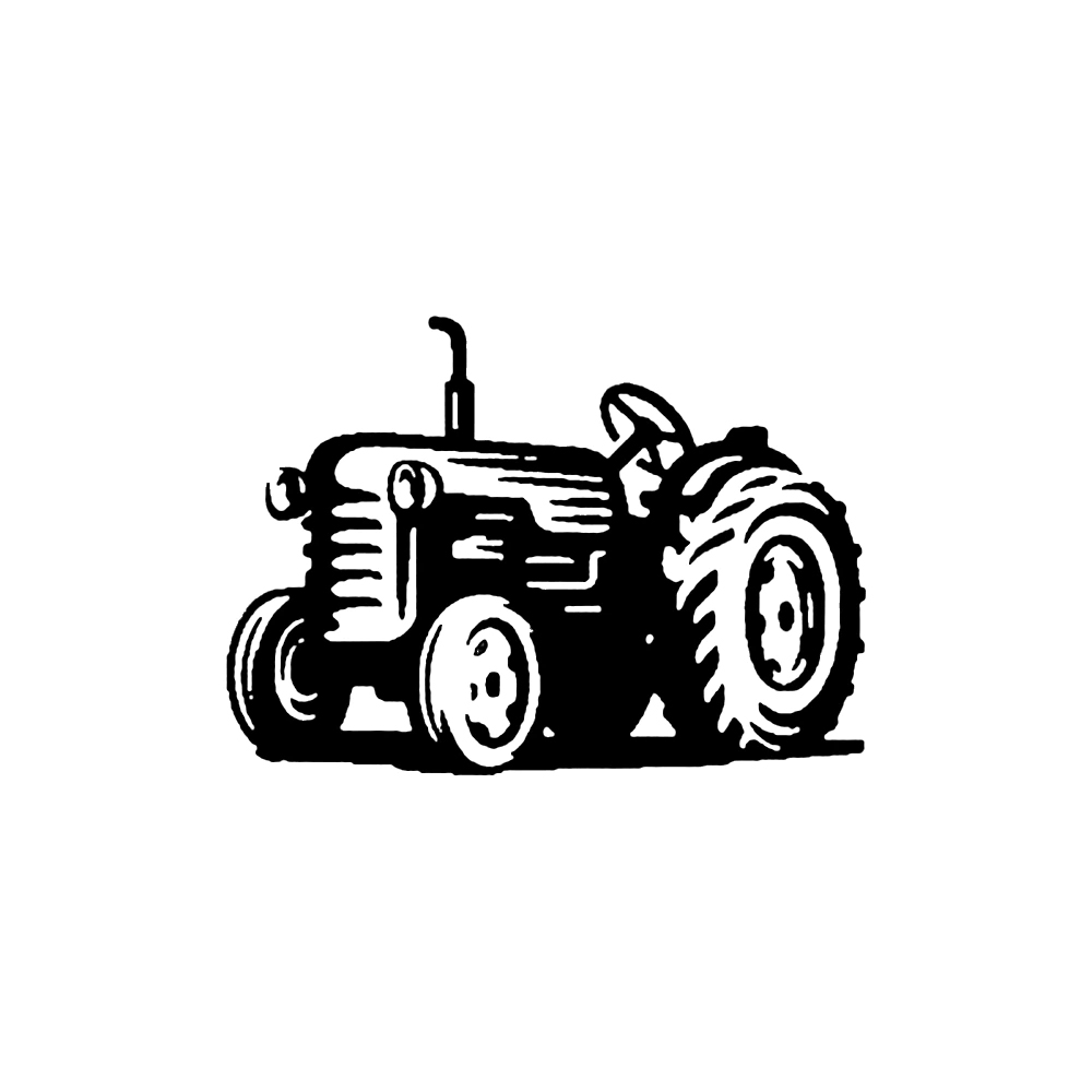 Tractor silhouette