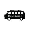 gone surfin sticker