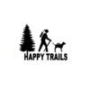 happy trails sticker