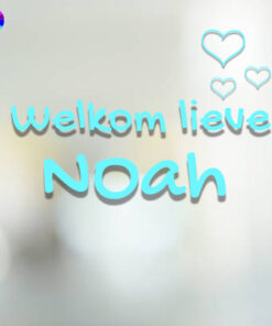 Welkom lieve naam jongen