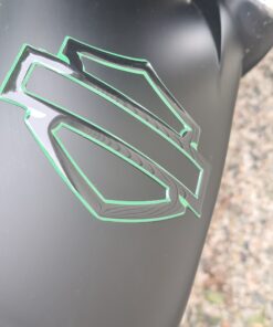 Alternative view of Harley 3d gel logo