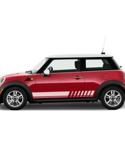 mini cooper auto sticker striping betaalbaar