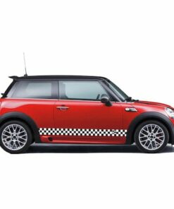tuning sticker mimni cooper racegrid. betaalbaar