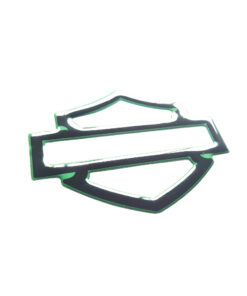 harley davdidson blank d gel sticker logo