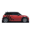 mini cooper race stickers grid racegrid racevlag r r