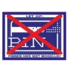 niet pinnen sticker