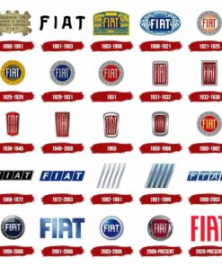 FIAT Logo History x