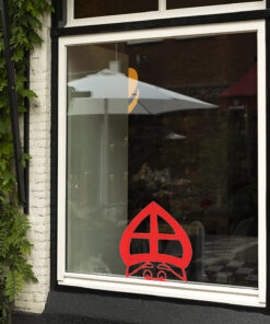 raamsticker sinterklaas