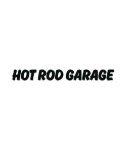 hot rod garage sticker