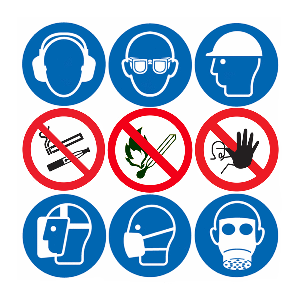 gebodsstickers en verbodsstickers