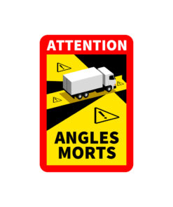angles morts dode hoek sticker kwaliteit!