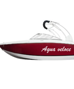 boot sticker naam kenteken