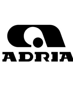 adria campersticker zwart