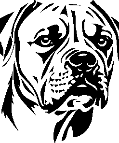 AMERICAN BULLDOG sticker 2