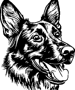 Tamaskan sticker