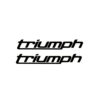 Triumph 675r stickerset