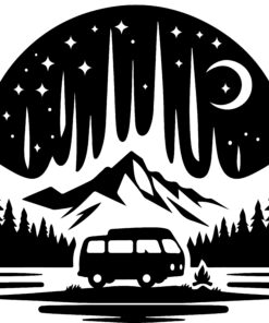 Vanlife adventuresticker nr
