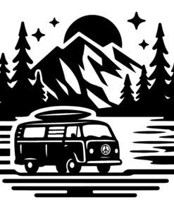 vanlife adventure sticker nr. 3