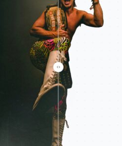 De stickerman levensgrote portret sticker