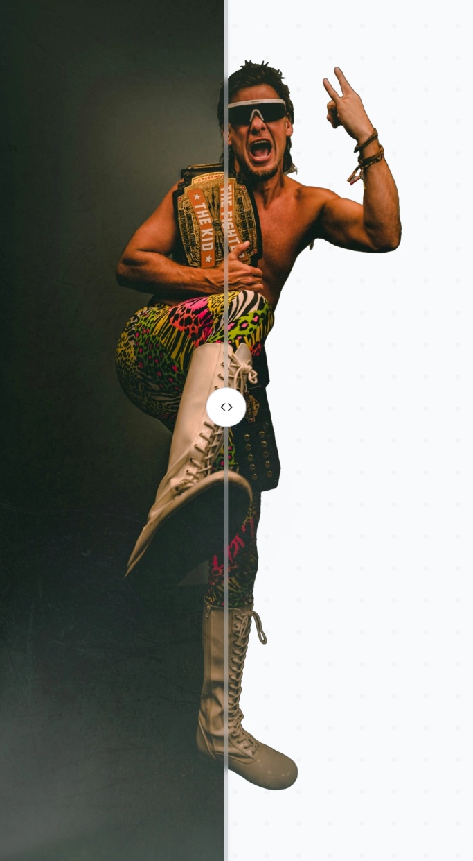 De stickerman levensgrote portret sticker