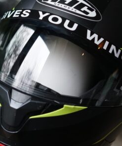 gives you wings helmsticker