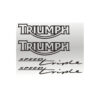 Triumph Speedtriple stickerset