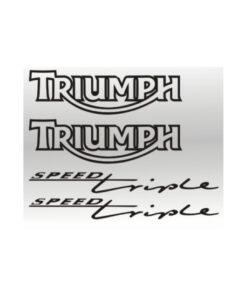 Triumph Speedtriple stickerset