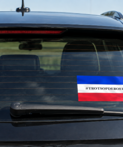 trotsopdeboer protest sticker hoge kwaliteit