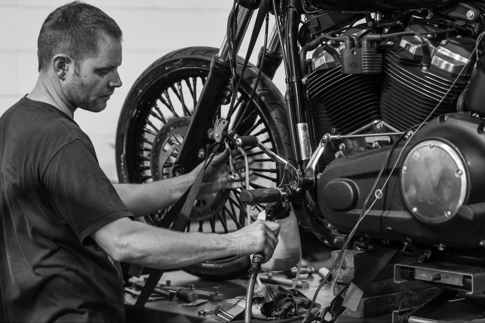 motor restaurtatie VIN sticker