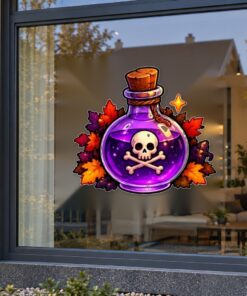 Cute Cartoon Halloween paarse toverdrank preview