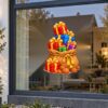 Sinterklaas Raamsticker | De zak vol cadeautjes preview