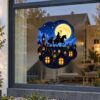 Sinterklaas Raamsticker | Een magische avond onder de volle maan preview
